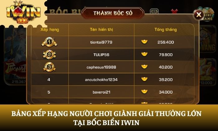 bốc biển iWin