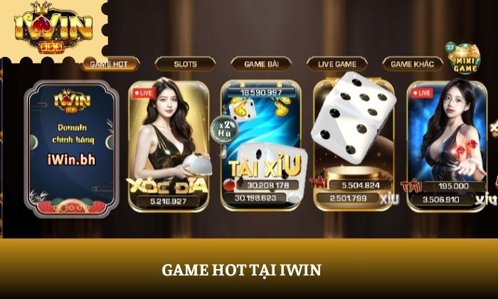 Game hot tại iWin 