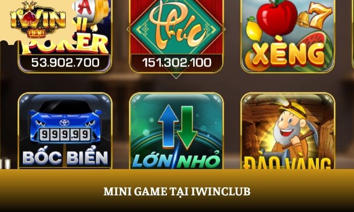 Mini game tại iWinclub