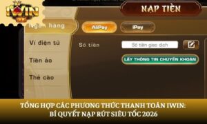 phương thức thanh toán iWin