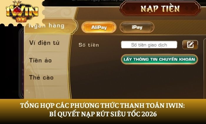 phương thức thanh toán iWin