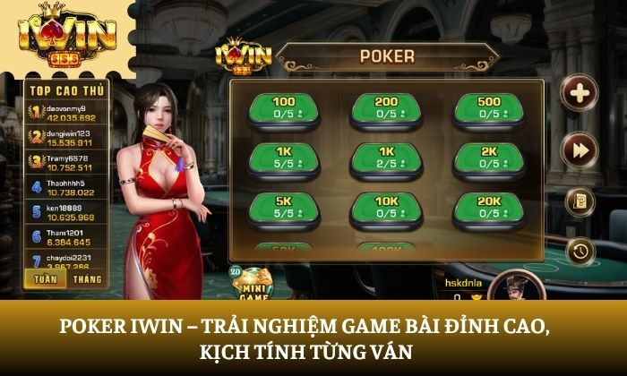 Poker iWin
